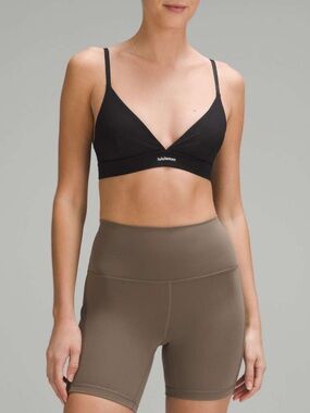 Lululemon license to train triangle bra *light support A/B cup 10 black 2024